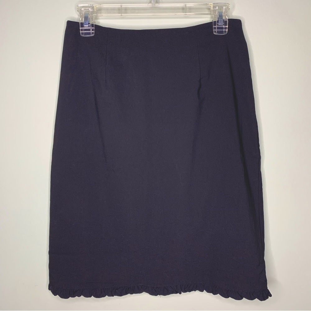 Black Vintage Pencil Skirt Size 10